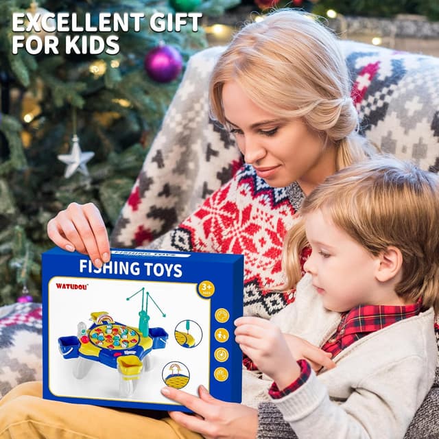 Thumbnail 6 de WATUDOU Magnetic Fishing Game 70 pcs 🎲