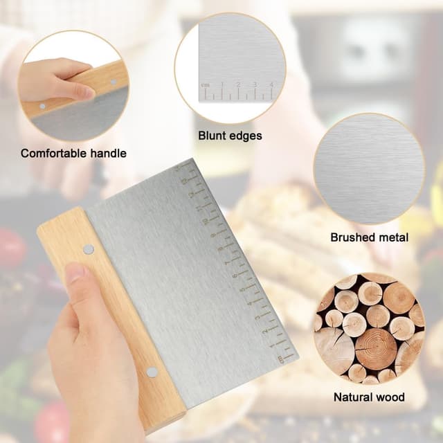 Thumbnail 5 de Vicloon Juego de Cortadores de Pizza y Masa 🍕