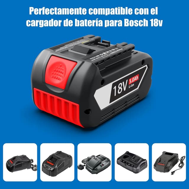 Thumbnail 6 de Moautodc Batería 18V 5000mAh para Bosch