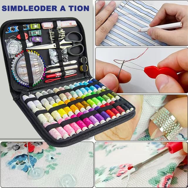 Thumbnail 5 de Portable sewing kit JUNING 42 threads