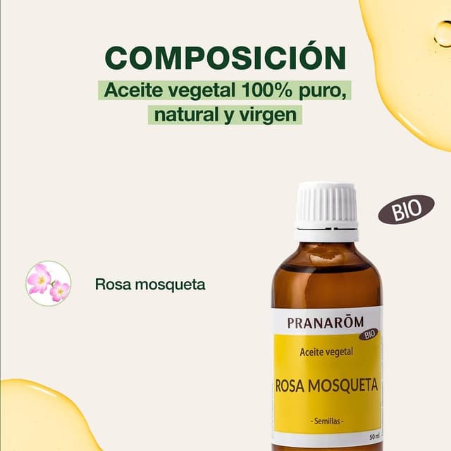 Thumbnail 3 de PRANAROM Rosa Mosqueta Bio 50 ml, aceite facial
