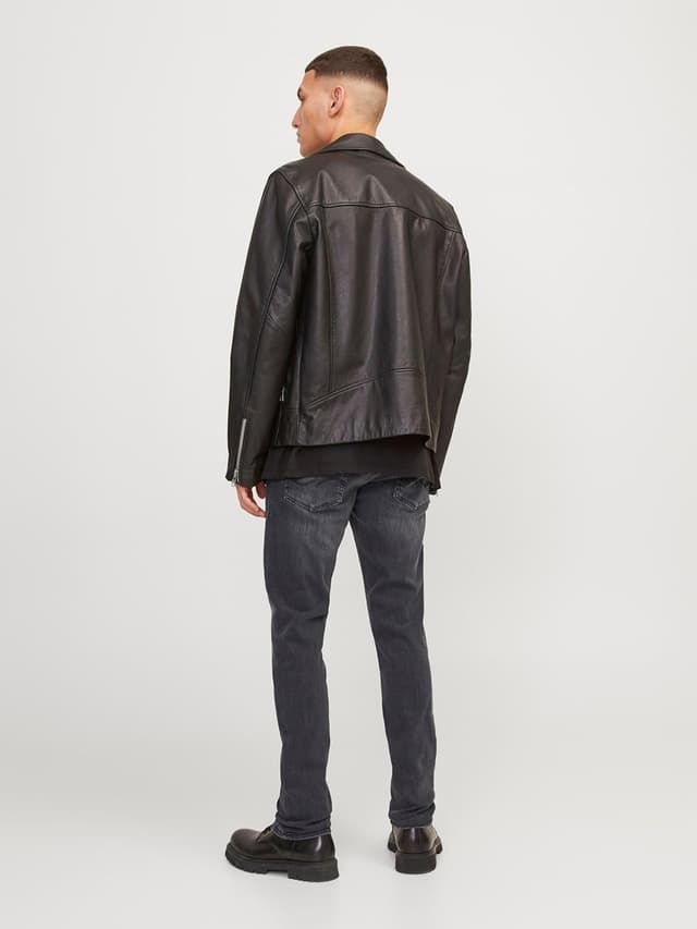 Detalle 2 de JACK & JONES Jjiglenn Jjoriginal Am 812 NOOS — Jean slim homme à taille basse