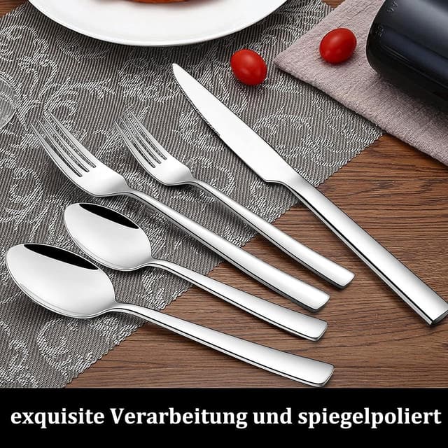 Detalle de Besteck Set für 12 Personen 60-teilig