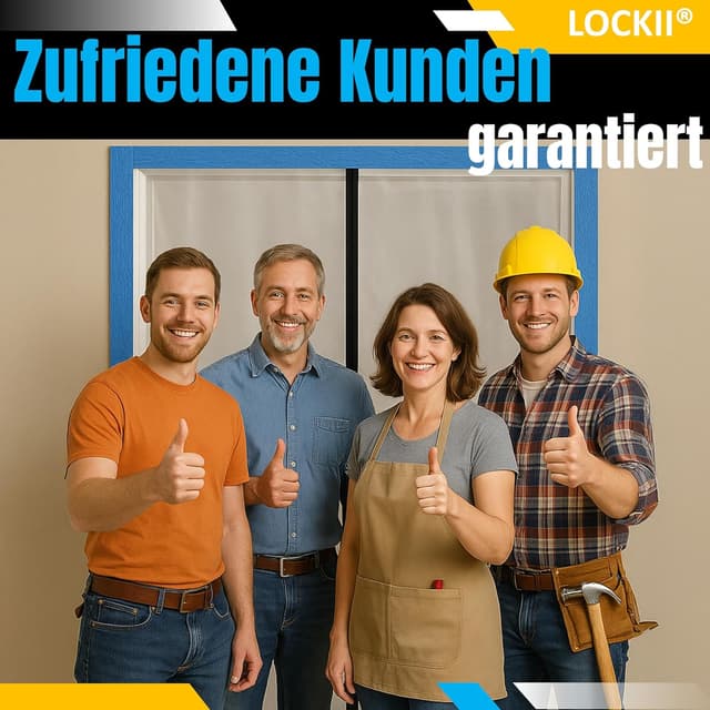 Thumbnail 6 de LOCKII® Staubschutztür Reißverschluss 1,20 x 2,20 m
