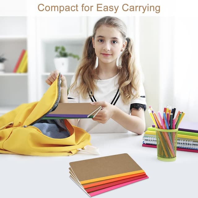 Thumbnail 5 de ZCZN A5 Notebook 12-Pack, 60 Pages