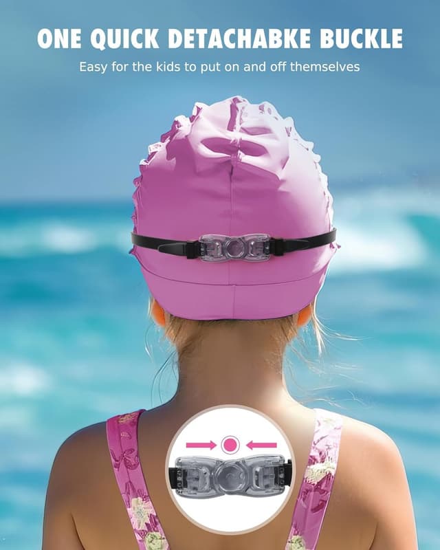 Thumbnail 3 de Aegend Kids Swim Goggles 3-14 Anti-Fog UV