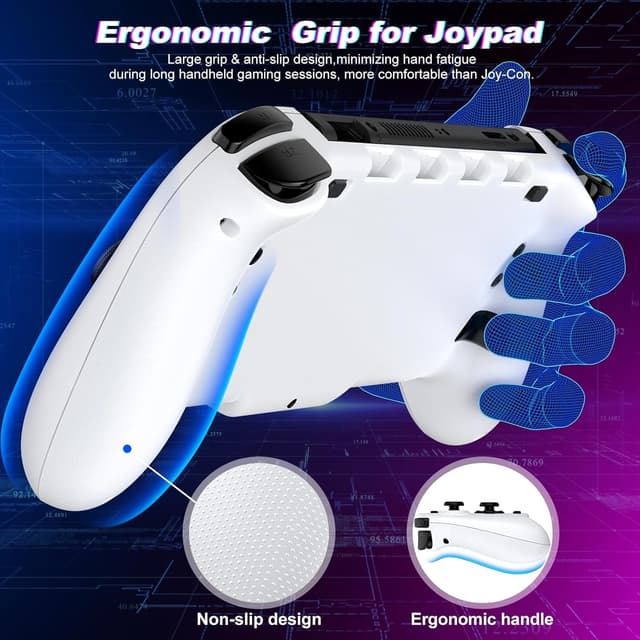 Thumbnail 6 de Versatile Wireless Switch Pro Controller Replacement (Hall Effect) for Nintendo Switch / OLED