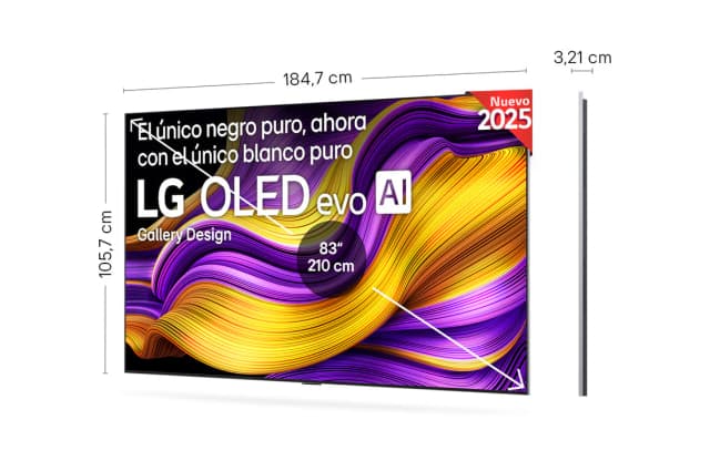 Thumbnail 1 de LG OLED evo AI G5 83 pulgadas