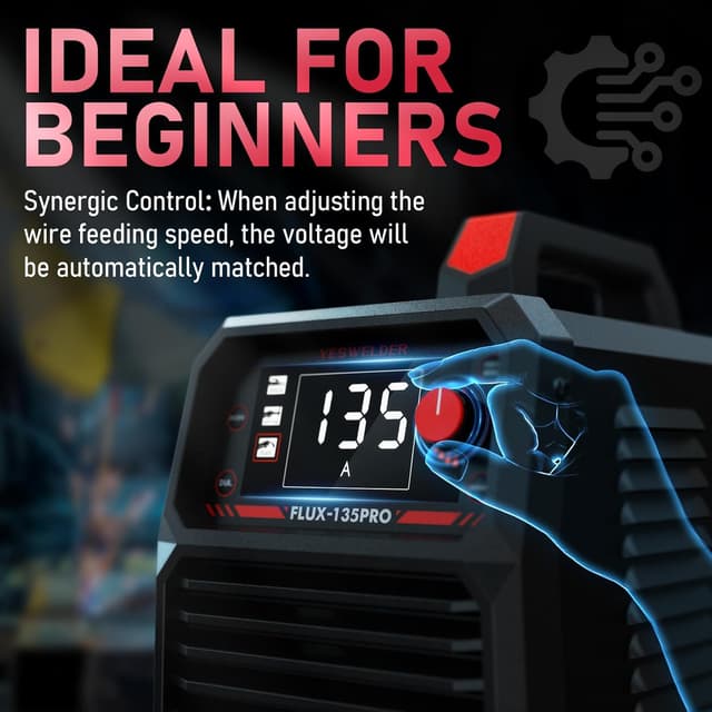 Thumbnail 5 de YESWELDER FLUX-135PRO 135A MIG Welder