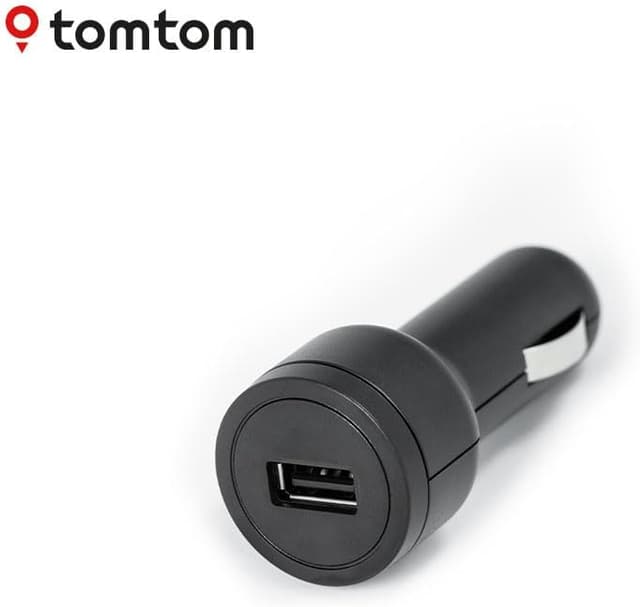 Detalle 1 de TomTom Chargeur de Voiture USB-A vers USB-C pour GPS 5, 6 et 7 (compatibilité véhicules 12V/24V)