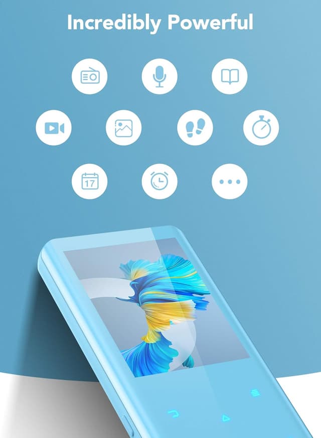 Thumbnail 1 de AGPTEK Reproductor MP3 32GB con Bluetooth 5.3