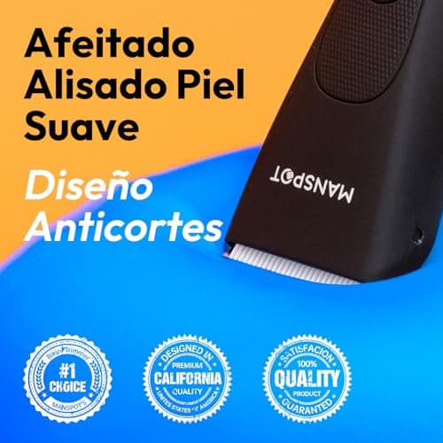 Detalle 2 de MANSPOT afeitadora corporal 6000 rpm