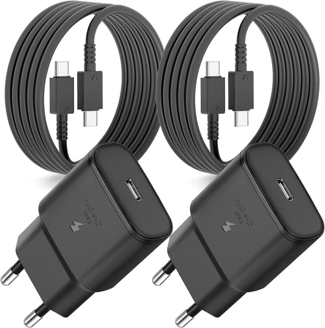 Detalle de Cargador 25W USB-C con cable 2 m para Samsung