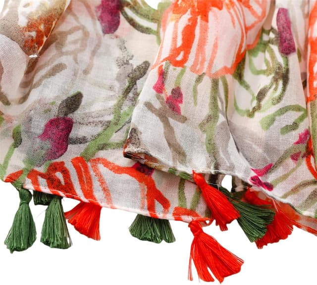 Detalle 2 de prinfantasy Scarf Women Shawls Wraps Soft Scarves, 180 x 85 cm long multiway shawl