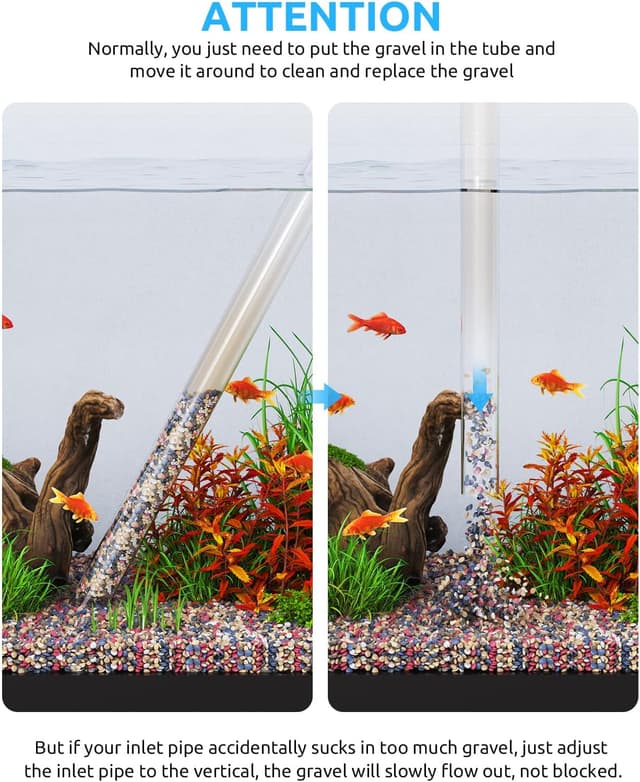 Thumbnail 6 de SEAOURA aquarium gravel cleaner siphon