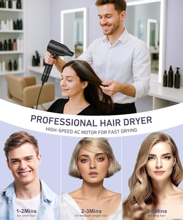 Detalle 1 de Cosy Companions Ionic Hair Dryer 150,000 RPM ๐