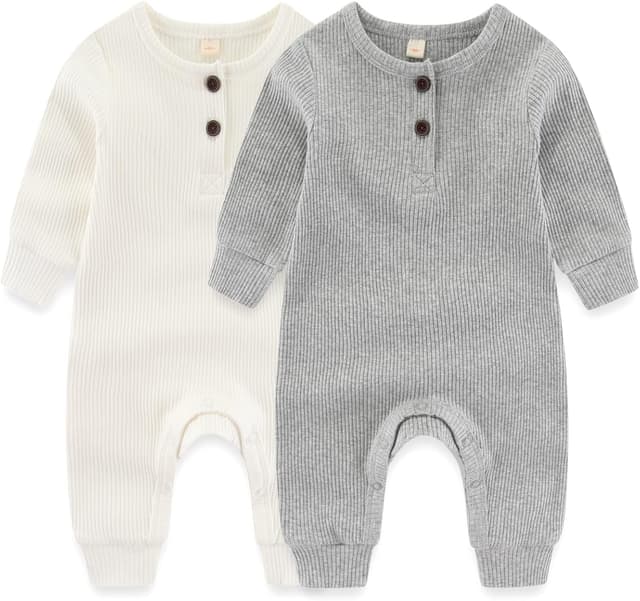 Imagen de MAMIMAKA Newborn Romper 0–18 Months Pack of 2 en OfertitasTOP
