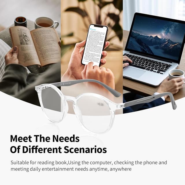 Thumbnail 3 de ZENOTTIC Blue Light Reading Glasses