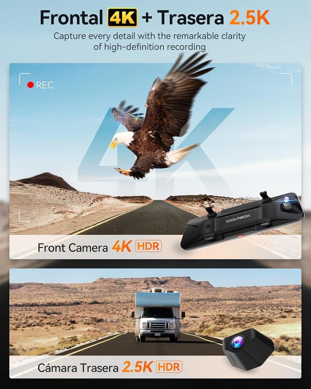 Thumbnail 1 de Wolfbox G900 Pro 12 Pulgadas Dash Cam