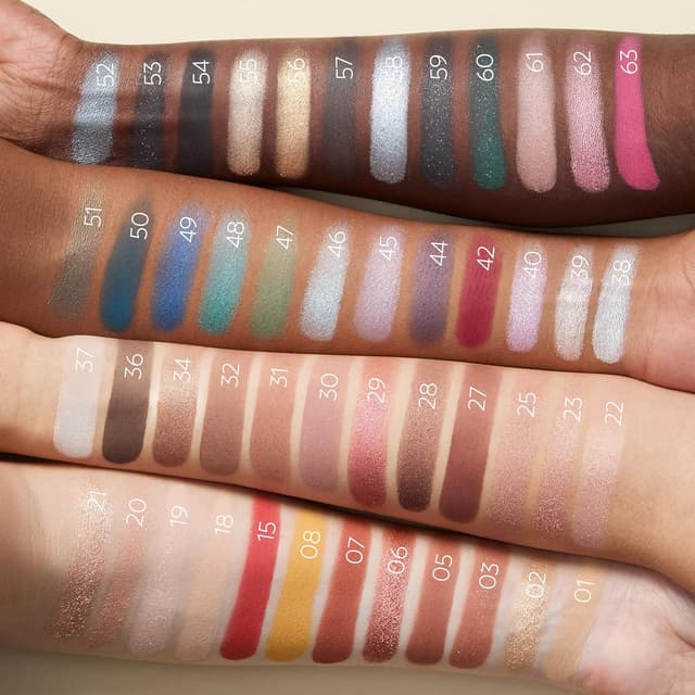 Detalle 2 de KIKO Milano High Pigment Eyeshadow 40 – Ombre à paupières concentrée en pigments (5 finis)