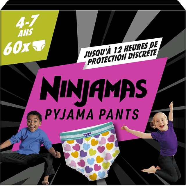 Detalle de Ninjamas Pampers Pyjama Pants 60 đ§