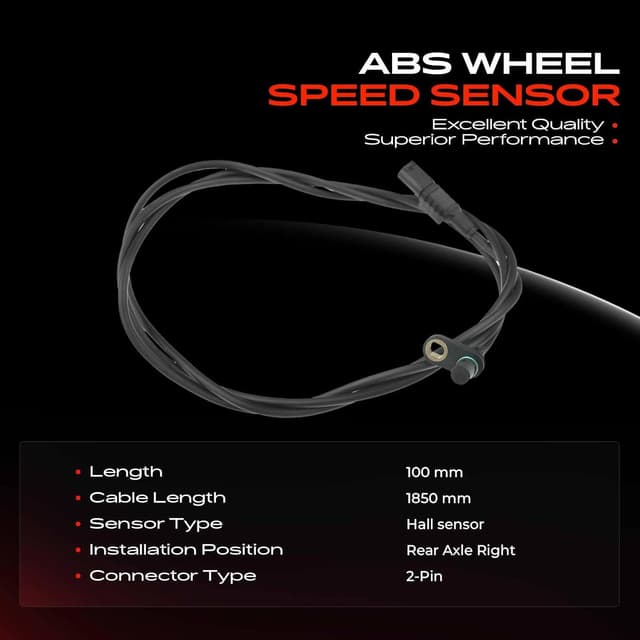 Detalle 2 de Frankberg ABS speed sensor rear right 12 V