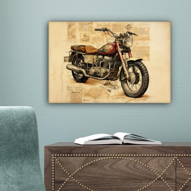 Thumbnail 6 de Impression sur toile 30x20 cm pour mur