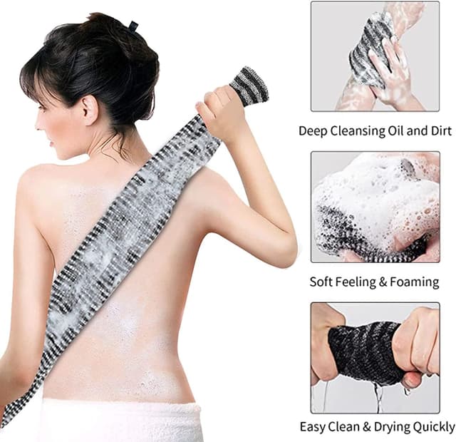 Thumbnail 2 de Yiclick Exfoliating Body Scrubber back washcloth