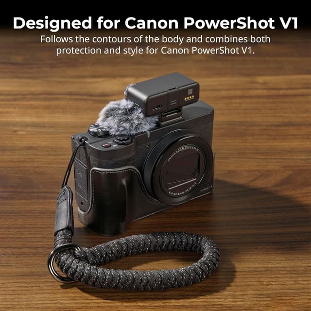 Thumbnail 4 de SMALLRIG Ledertaschen-Set Canon PowerShot V1