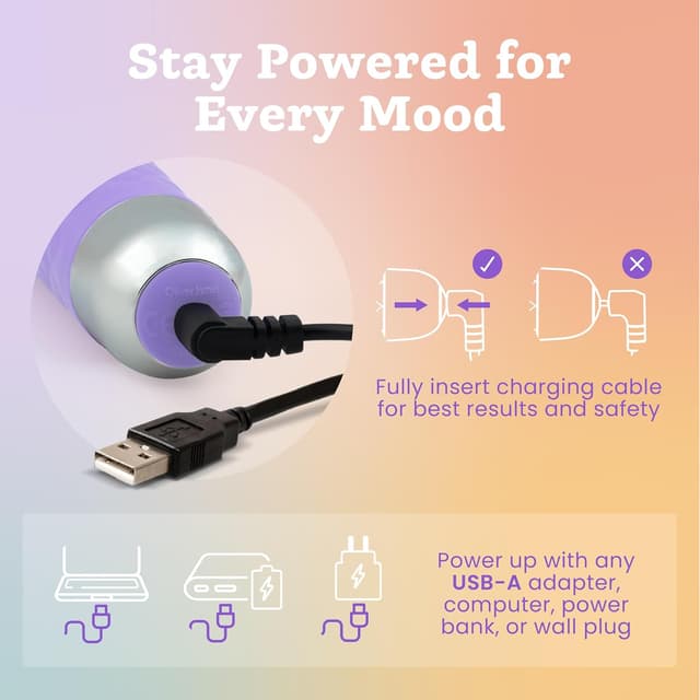 Thumbnail 6 de Oliver James Wand Vibrator 20 modes