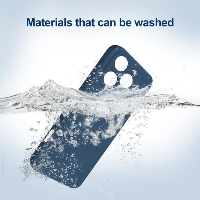 Detalle 1 de GiiYoon Silky-Soft Touch Silicone Case for Oppo Reno 13 Pro (TPU, shockproof) – Blue