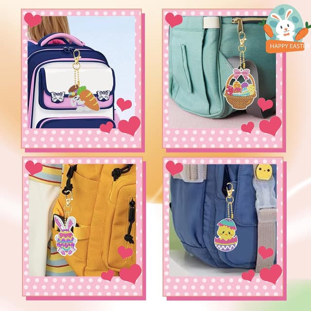 Detalle 1 de Kids diamond art kits for Easter