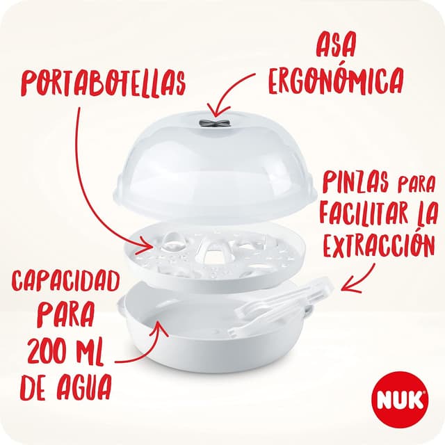 Thumbnail 4 de NUK Micro Express Plus esterilizador 4 min 📷