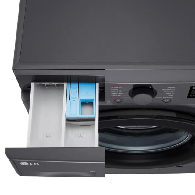 Detalle de LG F4WR5009A6M lavadora de carga frontal de 9 kg con Inteligencia Artificial