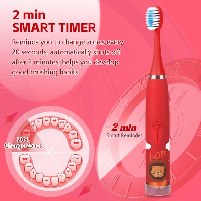 Thumbnail 4 de Vicloon Cepillo de Dientes Eléctrico Infantil 18.000 rpm