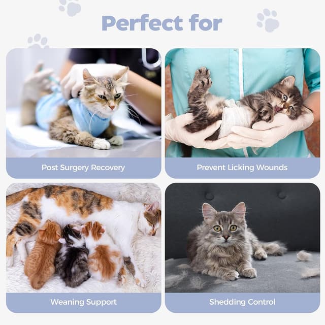 Thumbnail 3 de Avont Cat Recovery Suit Post-Surgery Kitten Onesie