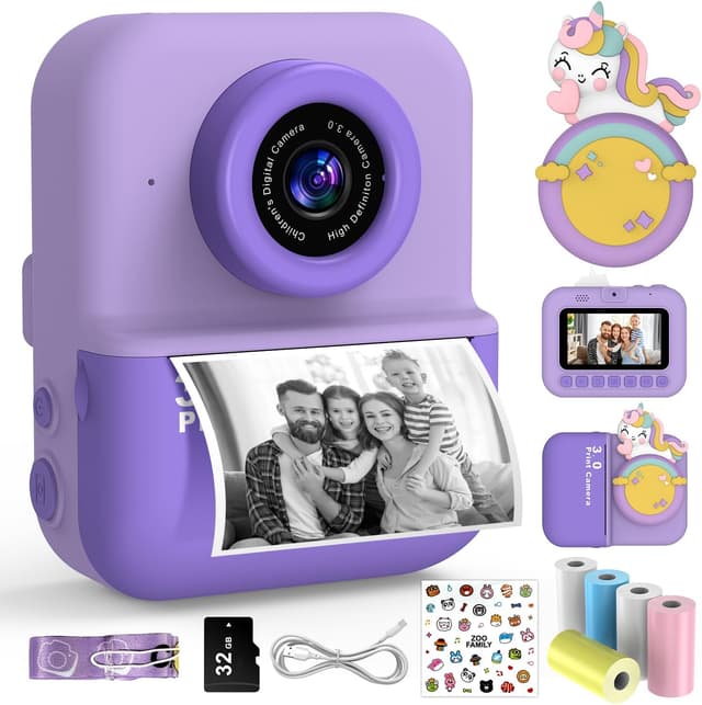Imagen de Macchina Fotografica Bambini 48MP con Stampa en OfertitasTOP
