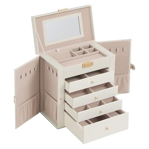 Imagen de SONGMICS JBC153WD03 joyero 5 niveles 🧿 en OfertitasTOP