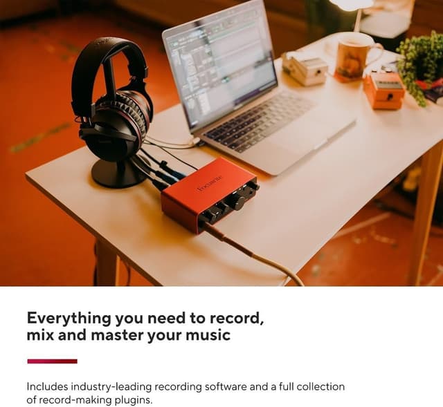 Thumbnail 6 de Focusrite Scarlett Solo 4.ª Gen. Interfaz de Audio USB para Música 🎶