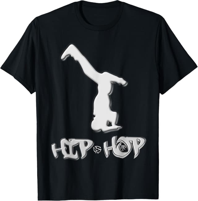 Detalle de Maglietta hip-hop da ballo Breakdance con grafica Breaker Headspin