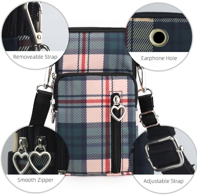 Detalle de JANKS crossbody phone bag, 7.5 inch