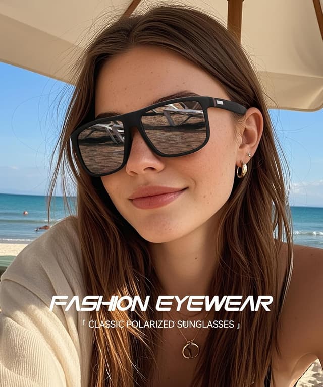 Thumbnail 2 de Perfectmiaoxuan Polarisierte Sonnenbrille