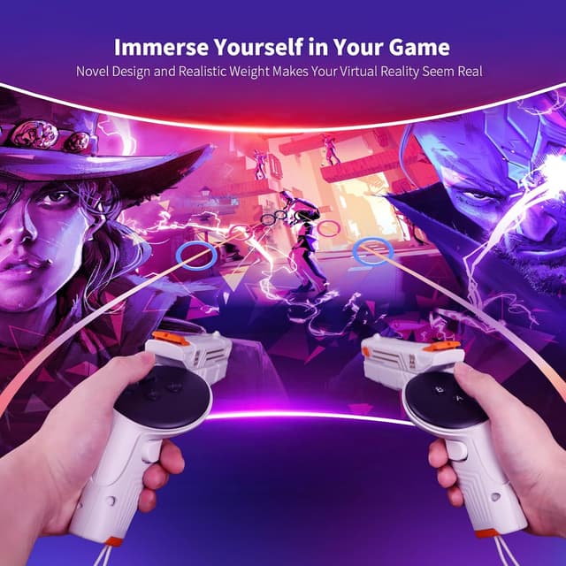 Detalle 1 de AMVR VR G-un Stock Attachment for Quest 3