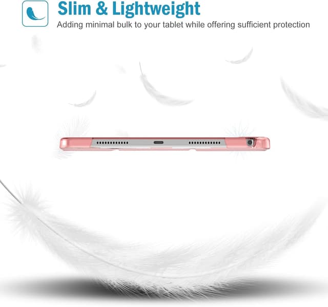 Detalle de ProCase Hülle für 11" Lenovo Idea Tab 2025 (TB-336ZU/TB-336FU) – Smart Cover Schutzhülle in Rosa