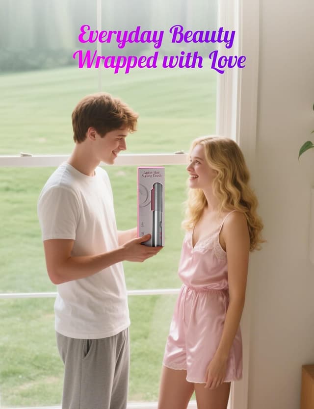 Thumbnail 6 de Hair Straighteners Brush 9 Temps