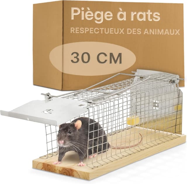 Detalle de Praknu Cage piège à rat vivant 30 cm