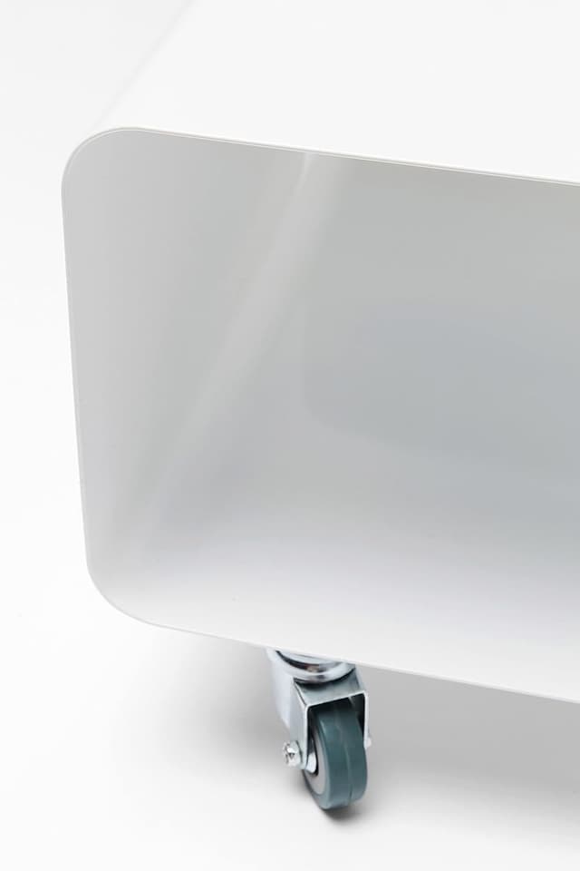 Detalle de Mobile TV Kare Design Mobile TV Lounge M bianco minimalista, 30x90x42 cm