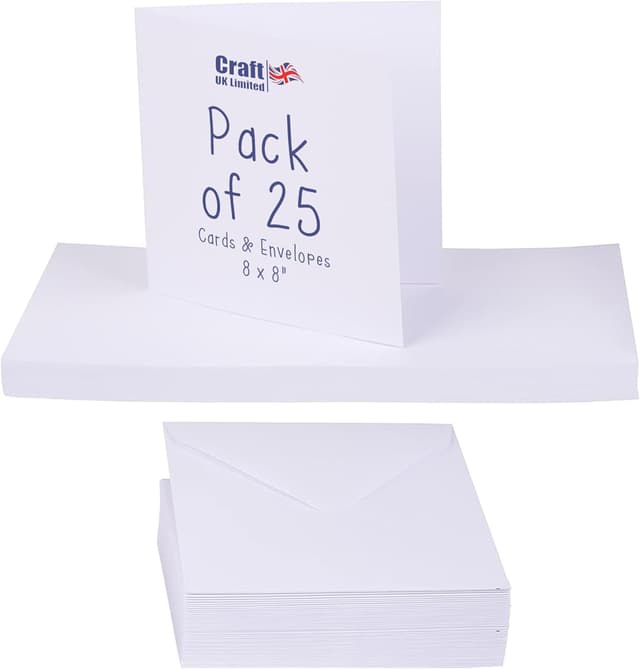 Detalle 2 de Craft UK card making set, 5 x 5-inch cards
