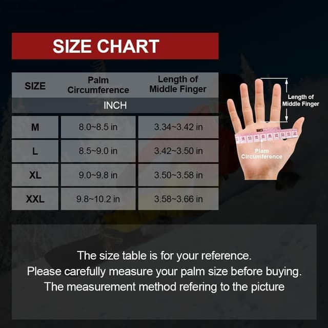 Thumbnail 5 de 2KP CE Guantes de Moto Invierno con Protección