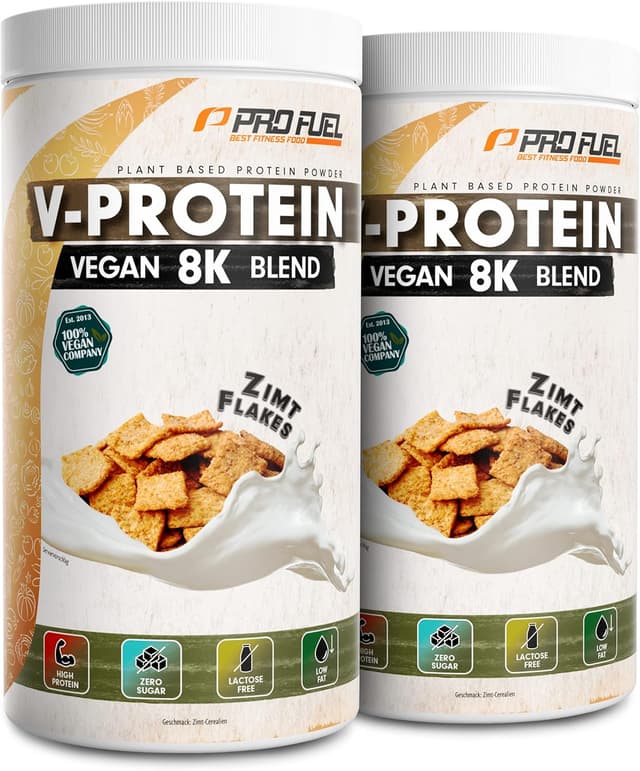 Detalle de Vegan Protein V-Protein 8K Blend 79% Eiweiß 🥛